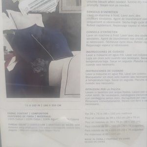 Ralph Lauren RL464 Solid Percale TWIN FLAT Sheet Modern Olive Green Cotton